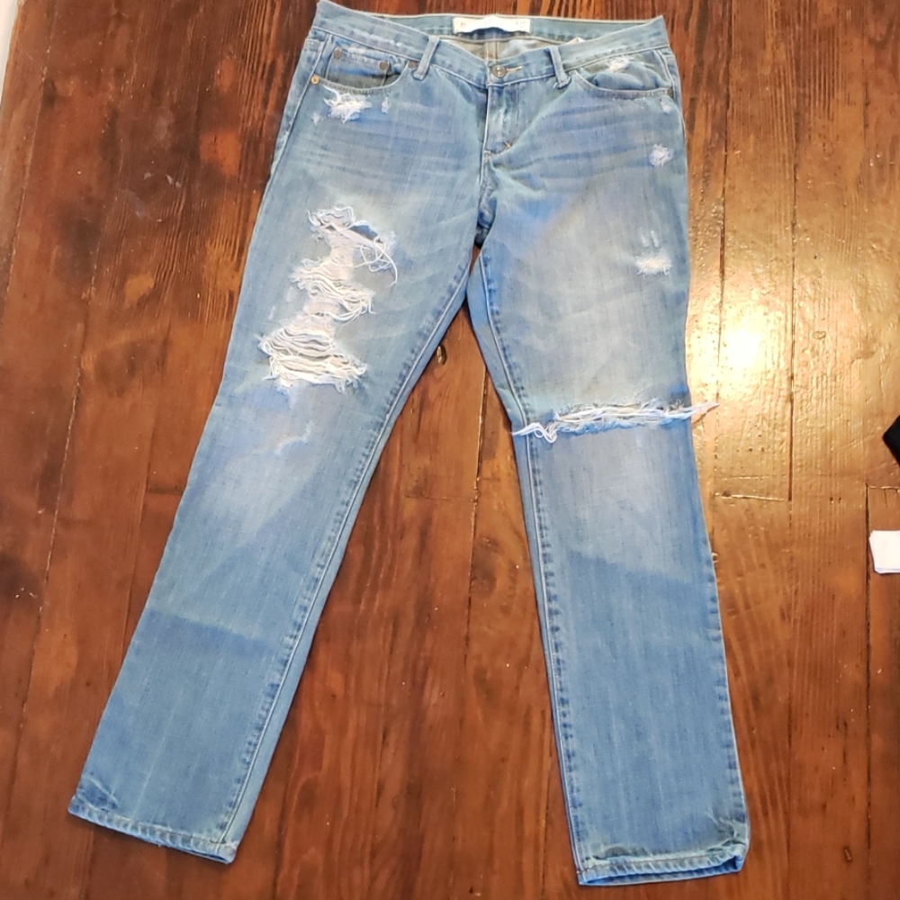 Abercrombie & Fitch destroyed skinny jeans